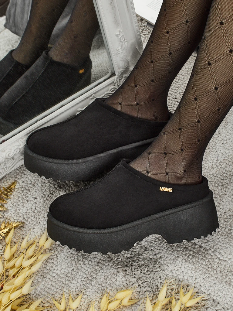 Bottes courtes style bottes de neige pour femmes avec fourrure Calindra