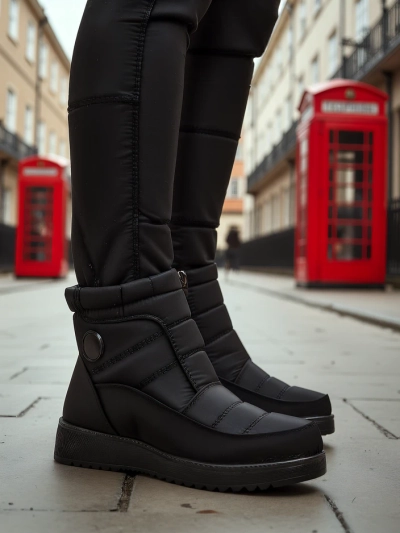 Royalfashion Bottes de neige pour femmes Fiegose