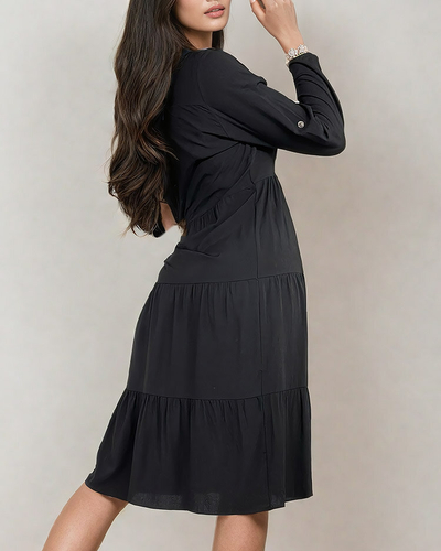 Royalfashion Robe midi pour femme