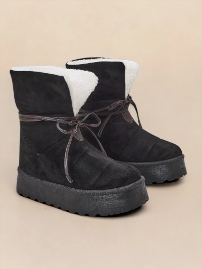 Bottes de neige à lacets pour femmes Royalfashion Wdeno