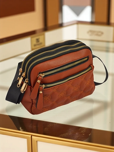 Petit sac à main pour femme en cuir écologique Ebony Glow