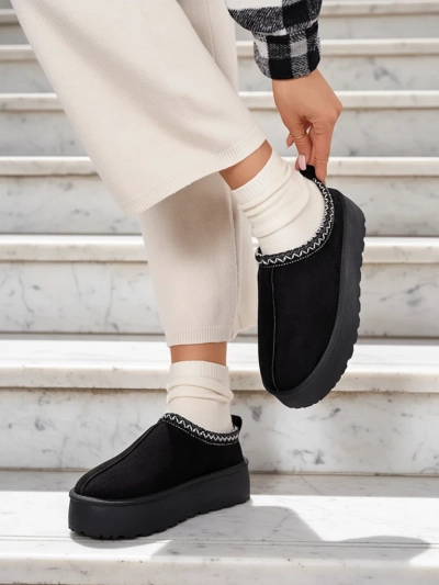 Royalfashion Bottes courtes Zommy a'la pour femmes Bottes de neige