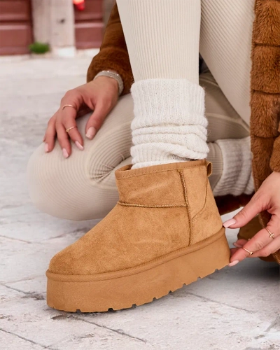 Royalfashion Bottes de neige courtes pour femmes à la Hawanni