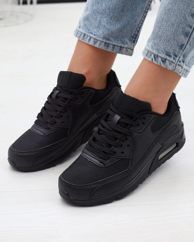 Chaussures de sport à lacets pour femmes en noir Toremi - Footwear