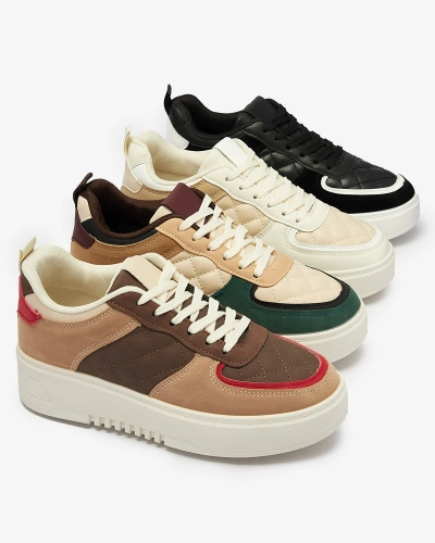 OUTLET Chaussures de sport matelassées noires pour femme Xitery - Footwear