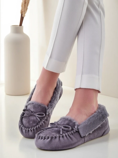 Mocassins pour femmes Royalfashion avec fourrure Ahtikes