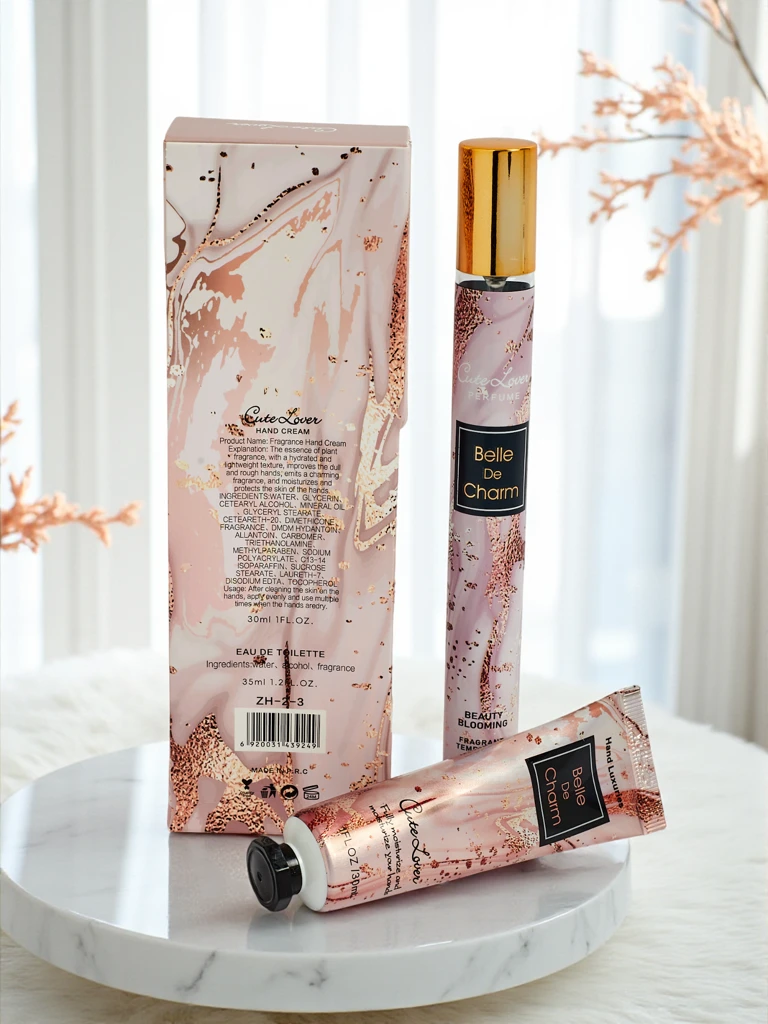 Belle De Charm Calista - Ensemble Parfum et Crème pour les Mains 30ml