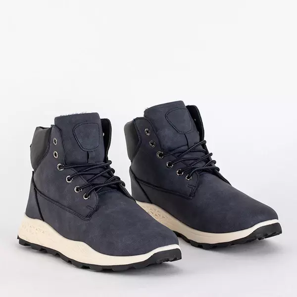 OUTLET Trekking homme bleu marine Reden - Chaussures