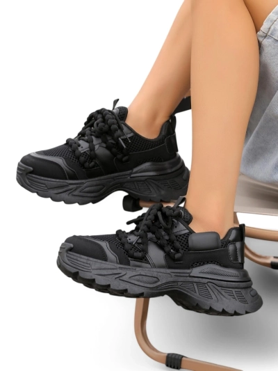 Chaussures de sport pour femmes Royalfashion sur une semelle épaisse Loness