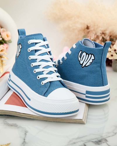 Royalfashion Baskets sportives pour femme avec imprimé