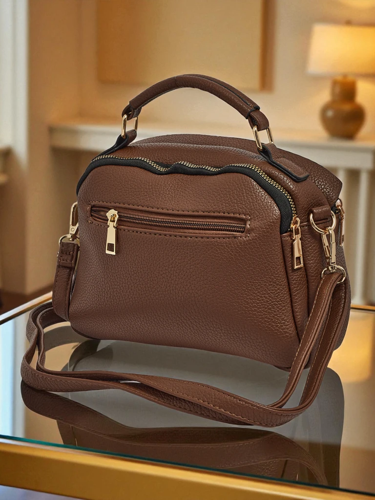 Petit sac à main pour femmes en cuir écologique Melisse