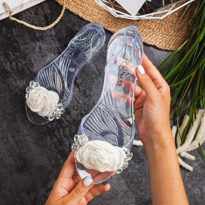 Bols transparents à décor Malia - Chaussures