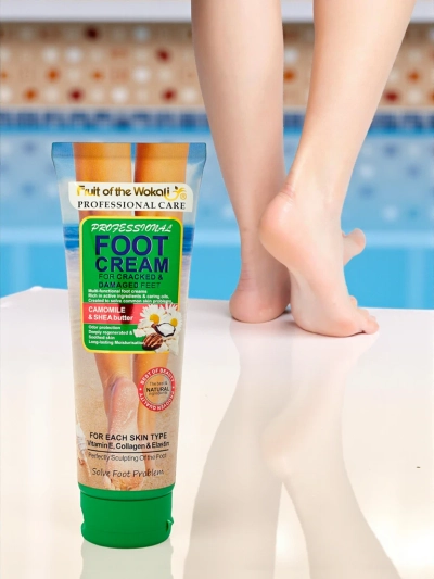 Crème pour les pieds et talons secs, fortement hydratante et régénérante
