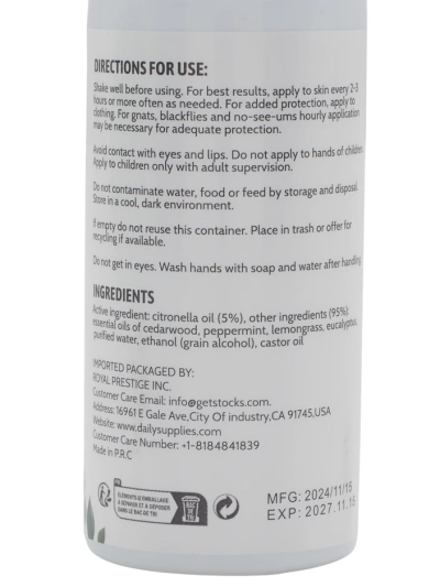 Spray répulsif contre les insectes 50 ml