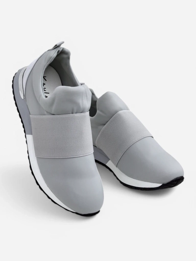 Sneakers pour femmes Selene Grigio semelle plate gris tourterelle style tendance