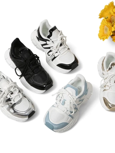 Chaussures de sport pour femmes Royalfashion sur une semelle épaisse Loness