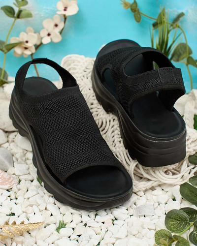 Royalfashion Sandales pour femmes avec tige Viss