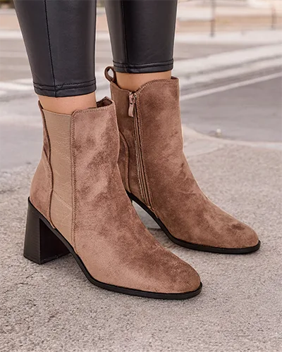 Les bottines pour femmes Royalfashion à talon Enotto