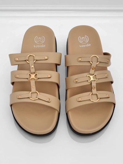Royalfashion Claquettes pour femmes de style romain Roma