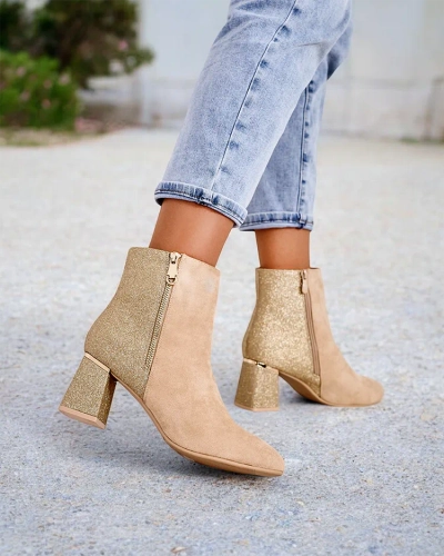 Bottines pour femmes Royalfashion sur un talon aiguille Boratos
