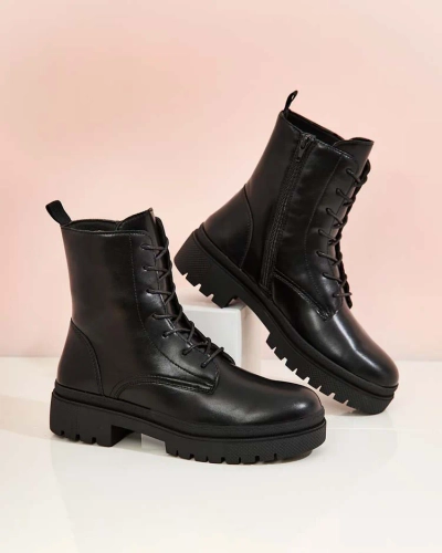 Royalfashion Bottes à lacets Bumalo pour femme