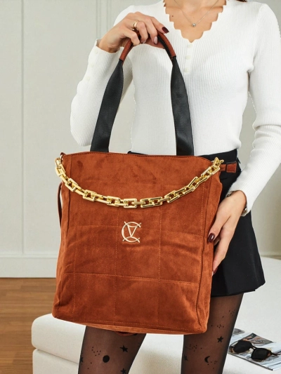 Sac à main shopper pour femmes en éco-daim Twilight Life