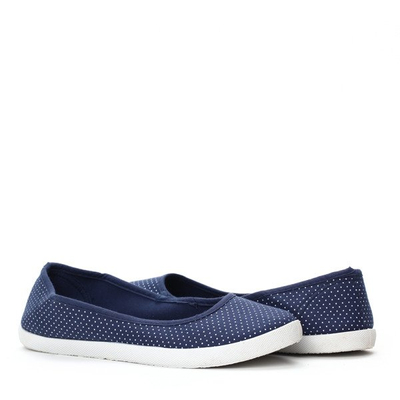 Ballerines Trivan bleu marine - Chaussures 1