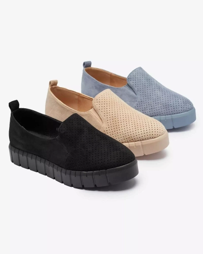 Baskets à enfiler ajourées en poudre pour femme Cegeti - Footwear