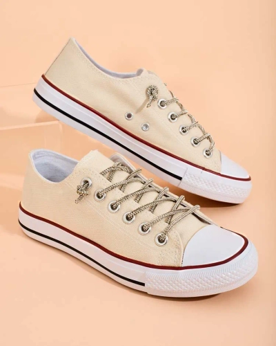 Royalfashion Baskets pour femmes avec lacets décoratifs Timi