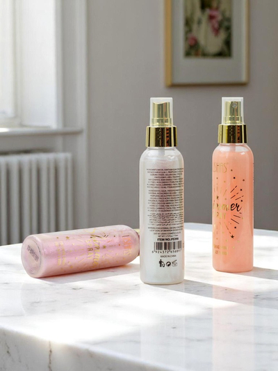 USHAS Spray d'été – Enlumineur liquide visage et corps Blanc