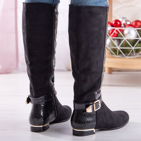 Bottines plates Dorothy noires - Footwear