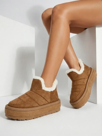 Royalfashion Femmes Zoeno bottes courtes a'la bottes de neige