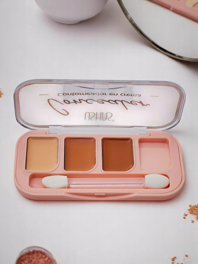 Palette de contouring matifiante 3 teintes Cachemire Cacao