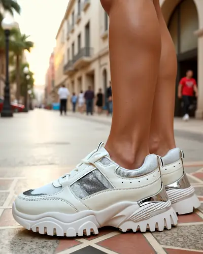 Royalfashion Baskets de sport pour femme Obilis