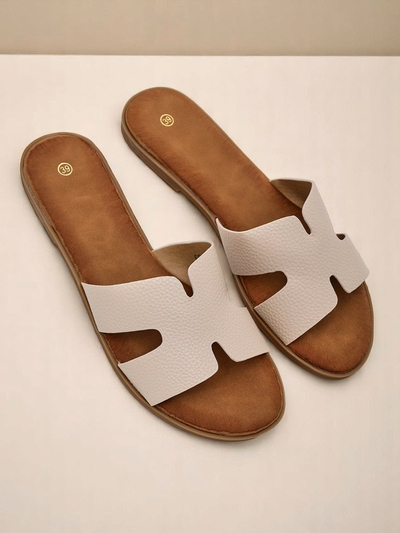 Mules plates Royalfashion pour femmes - Style décontracté