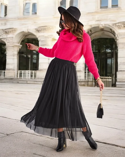 Jupe midi en tulle pour femme de Royalfashion