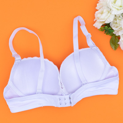 Blanc Soutien-gorge push-up pour femmes - Sous-vêtements