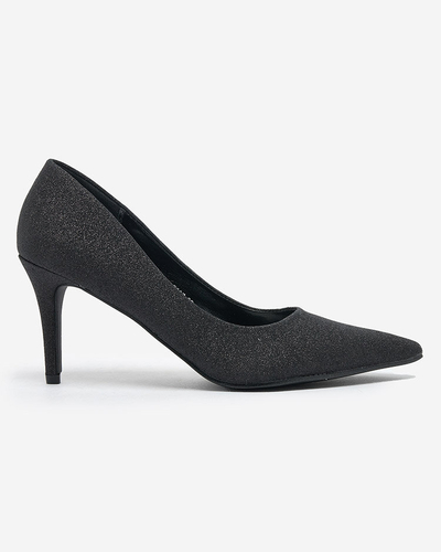 Royalfashion Escarpins à talon aiguille pour femme avec paillettes Matomliso