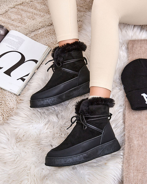 Royalfashion Bottes de neige pour femme Lesiasob