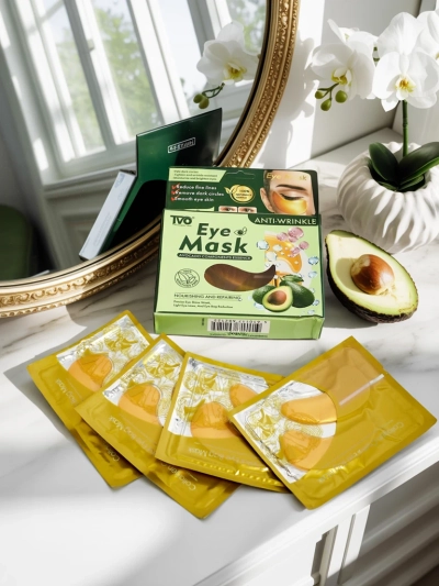 Patchs pour les yeux en gel au collagène et à l'avocat