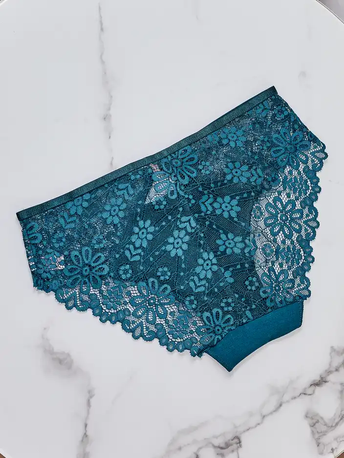 Royalfashion Culottes pour femmes en forme de slip avec dentelle