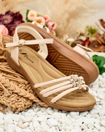 Royalfashion Sandales Sun Crusher pour femme décorées