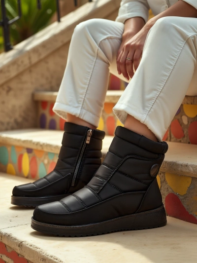 Royalfashion Bottes de neige pour femmes Fiegose