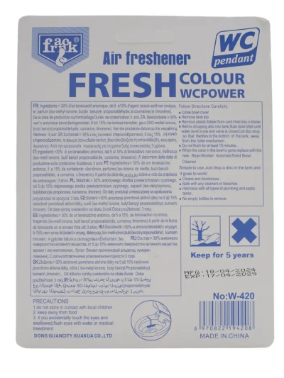 Désodorisant suspendu pour toilettes Forêt 40 g