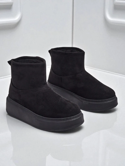 Bottes courtes de style bottes de neige pour femmes avec tige amovible Elizze