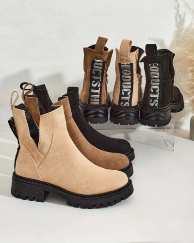 Royalfashion Bottes à découpes Gorgie pour femme