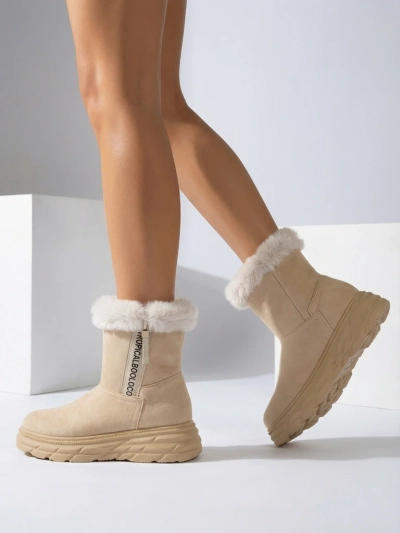 Royalfashion Bottes de neige pour femmes Zebio