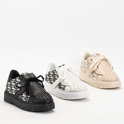 Baskets de sport blanches pour femme avec imprimé Ibibis - Footwear