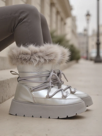 Royalfashion Bottes de neige pour femmes Melioz