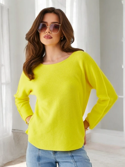 Royalfashion Pull fin en viscose pour femmes